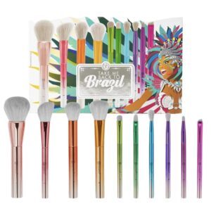 BH TAKE ME TO BRAZIL 10PCS BRUSH SET