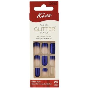 KISS FASHION GLITTER NAILS