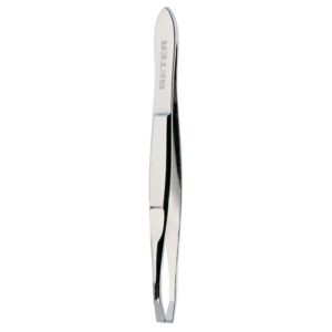 BETER NICKEL PLATED CRAB TIP HAIR REMOVAL TWEEZERS