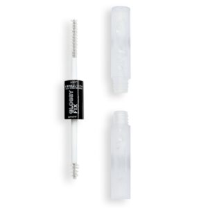 REVOLUTON GLOSSY FIX CLEAR GEL MASCARA EYEBROW