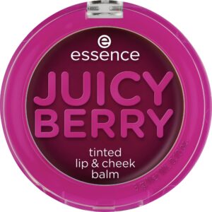 ESSENCE JUICY BERRY TINTED LIP & CHEEK BALM