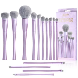 JESSUP LUXURY PURPLE MAKEUP BRUSH SET 14PCS – T512