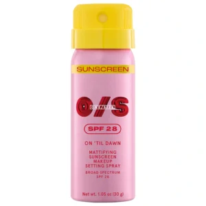ONE/SIZE by Patrick Starrr ON 'TIL DAWN MATTIFYING SUNSCREEN MAKEUP SETTING SPRAY SPF 28