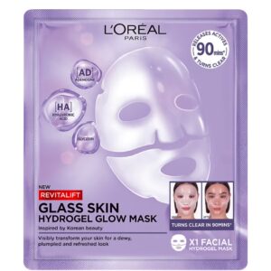L'ORÉAL REVITALIFT FILLER GLASS SKIN HYDROGEL GLOW MASK