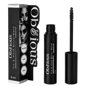 OBVIOUS FIX & HOLD MICRO WAND EYEBROW GEL